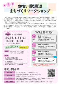 加古川駅周辺まちづくりワークショップ